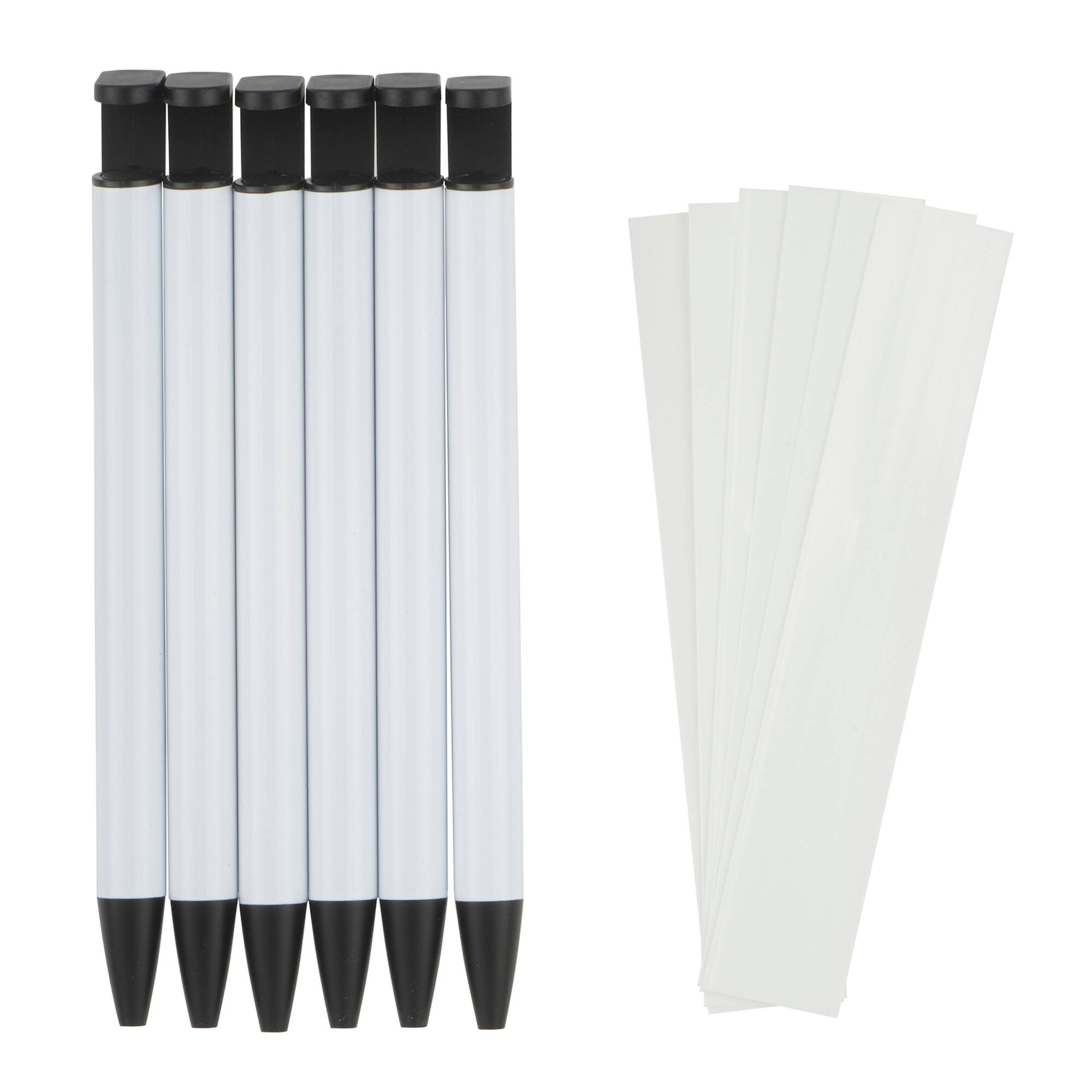 12 Packs: 6 ct. (72 total) Sublimation Pen Blanks with Sleeves by Make Market®